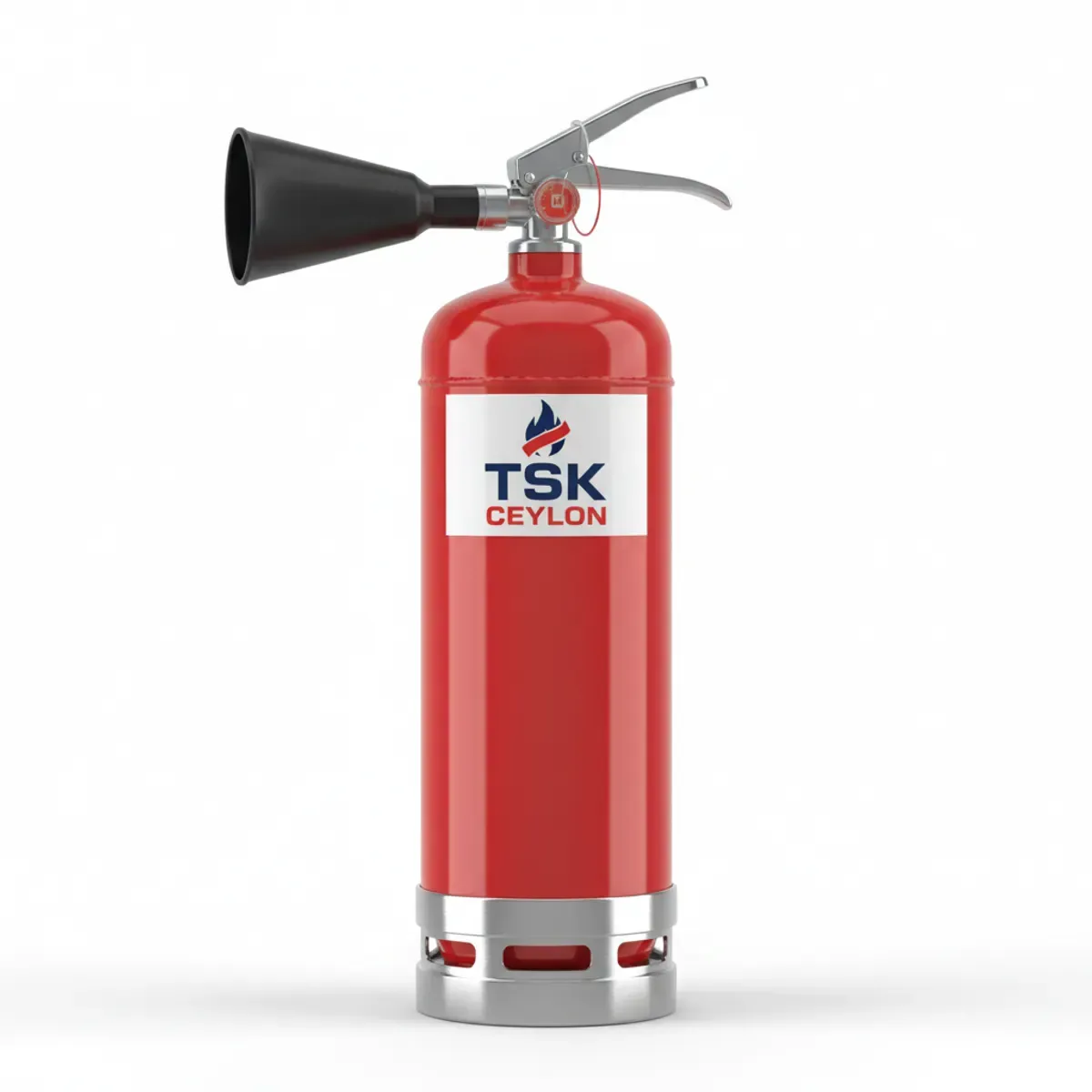 Carbon Dioxide (CO₂) fire extinguisher