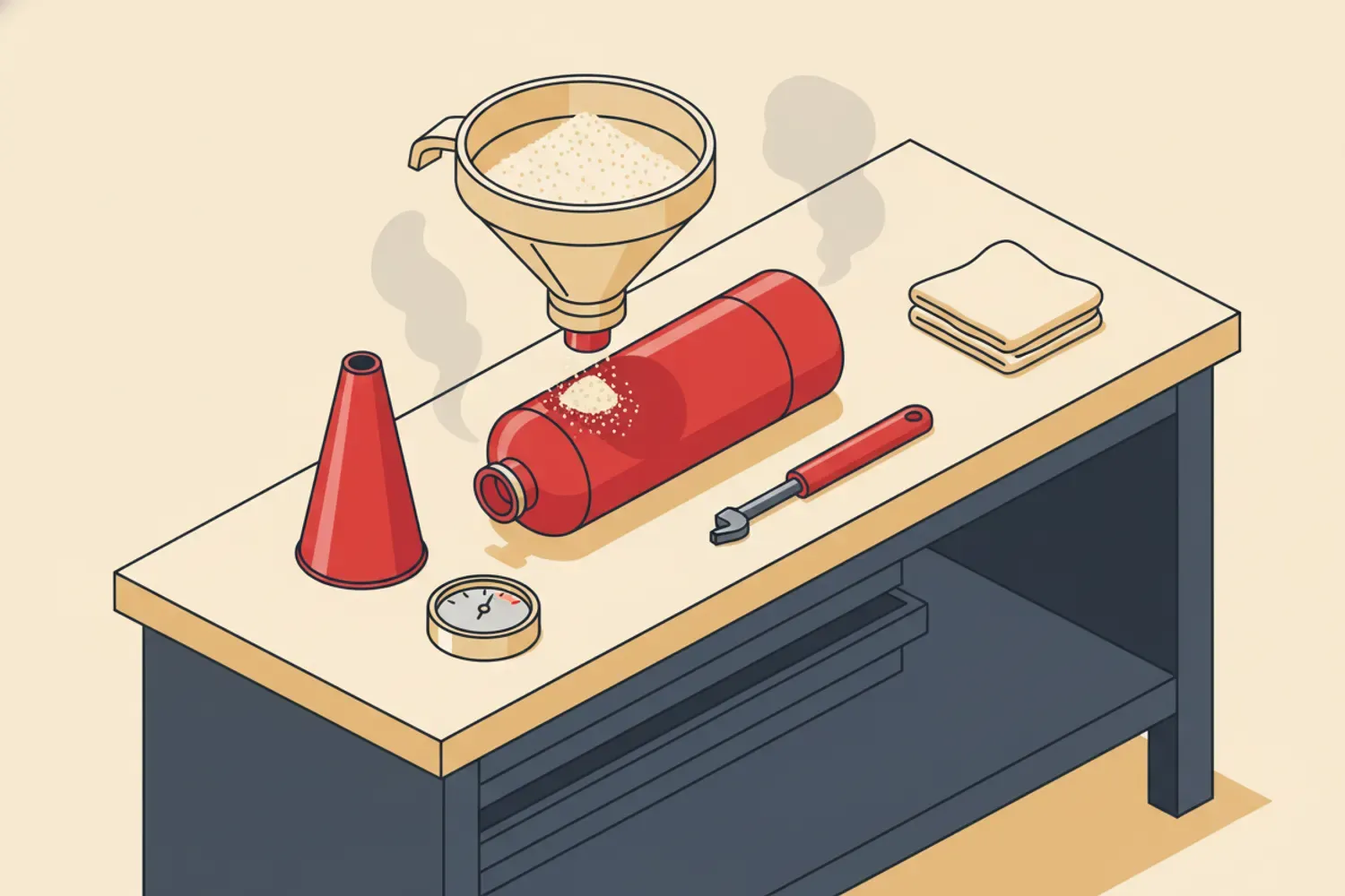 Illustration: Refilling & Recharging