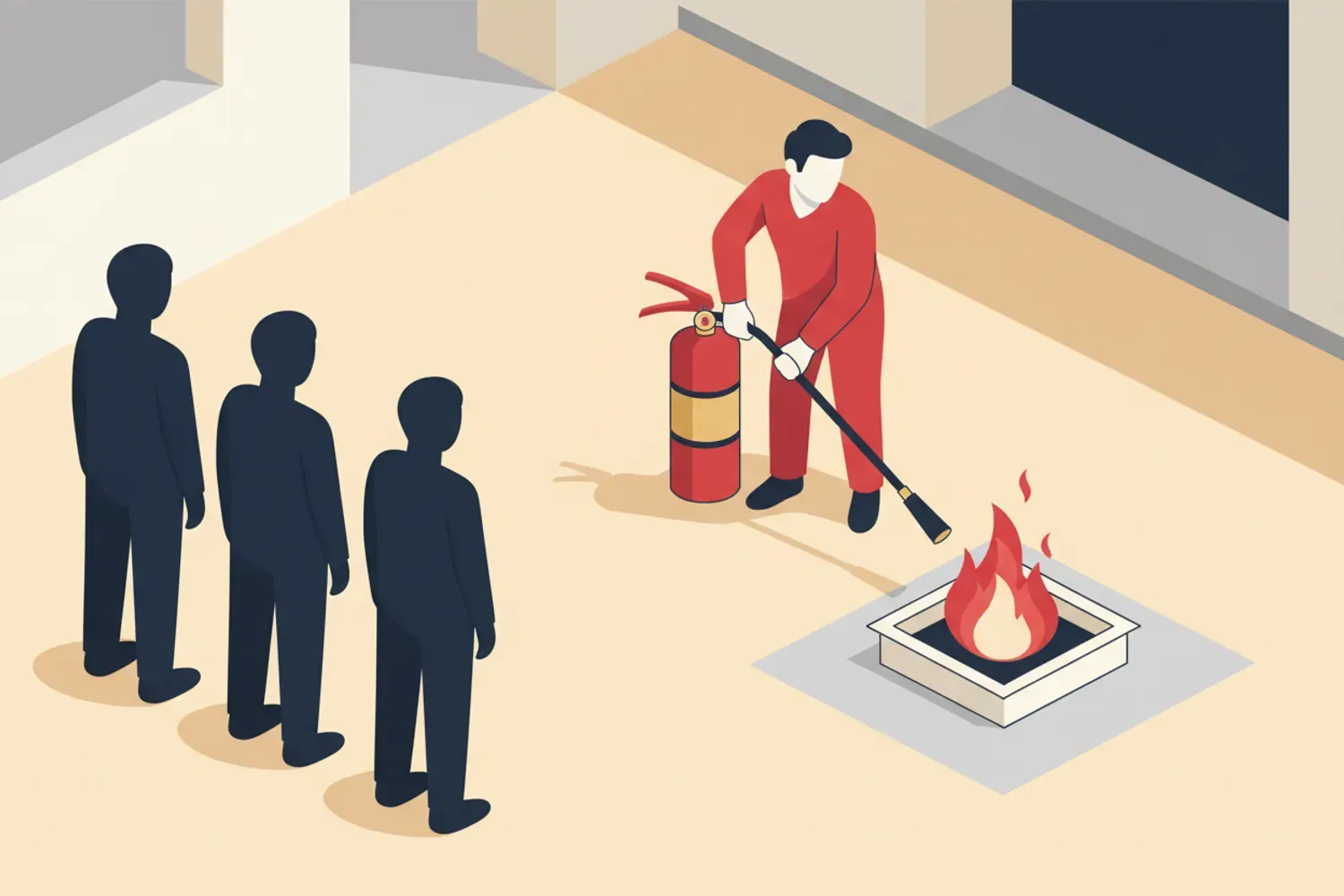 Illustration: Fire Safety Training